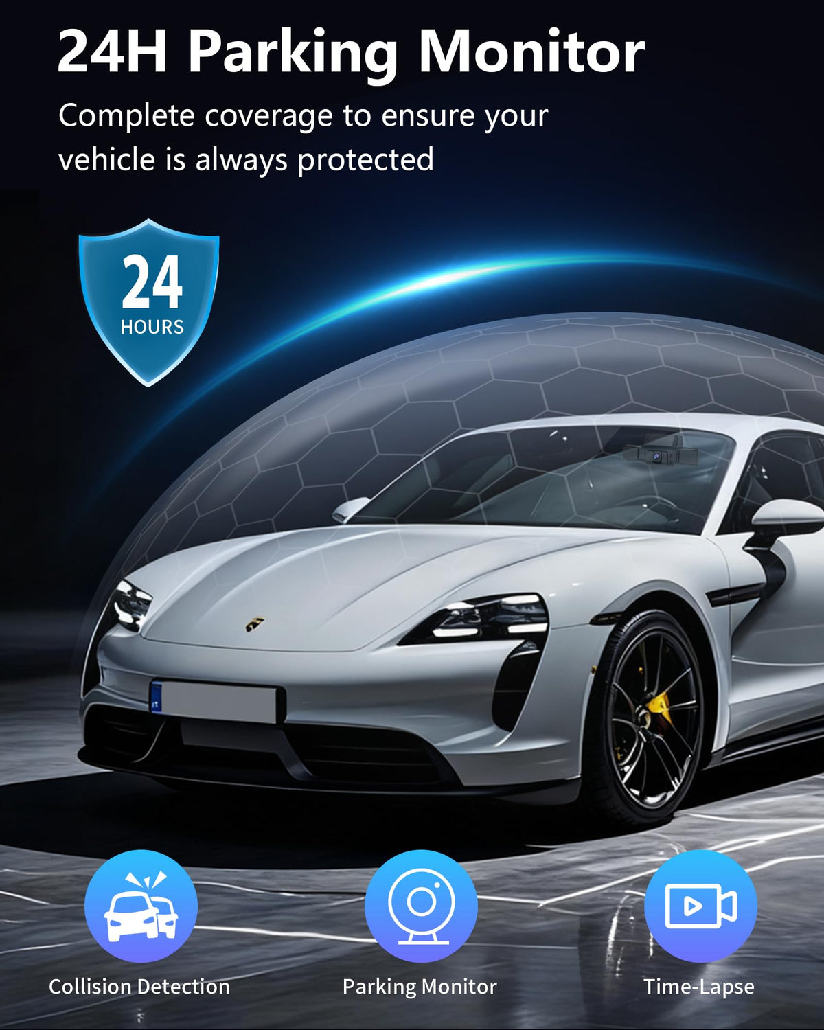 QOAK G-Sensor emergency lock preserves key footage after impact