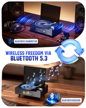qobayleo LED display and buttons visible for quick control and clear information