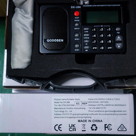 QODOSEN DX-286 battery pack included for on-the-go use.