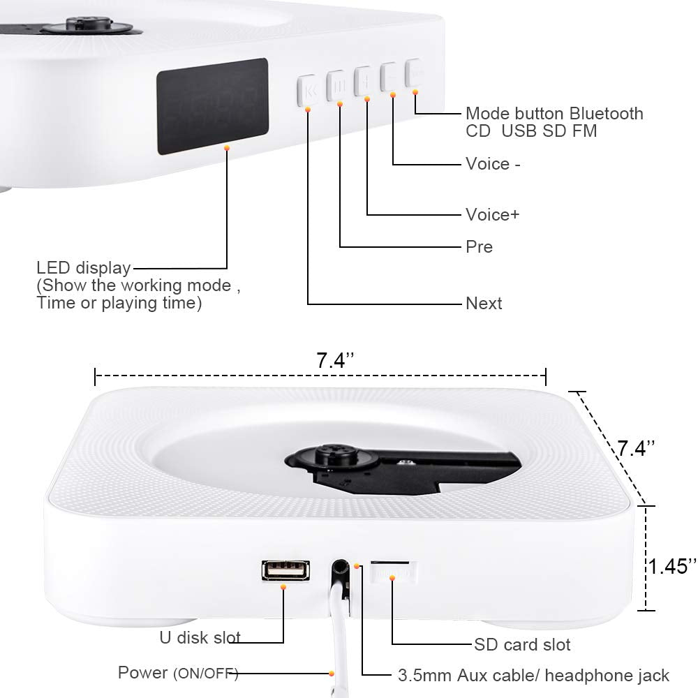 Hand holding Qoosea to show compact size and portable convenience