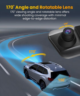 QOZ Mirror ADAS BSD/LCA features assist with safer driving decisions.