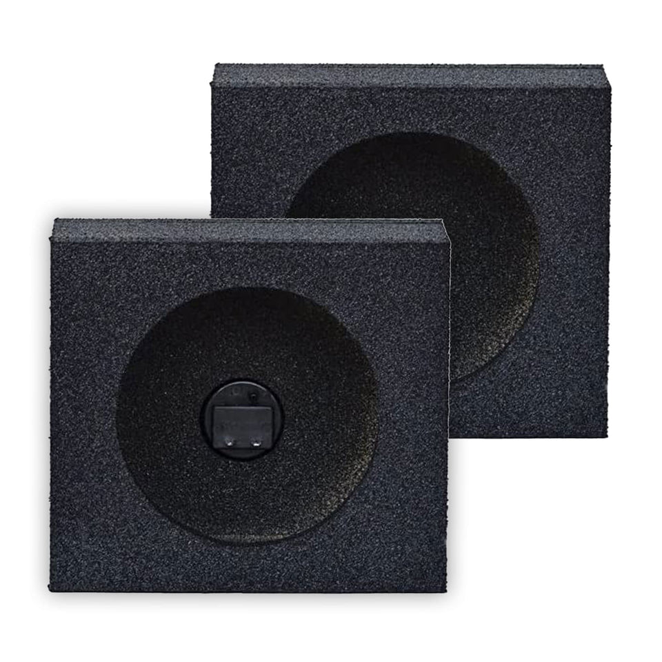 Q Power front view of enclosure showing clean mounting and improved sound
