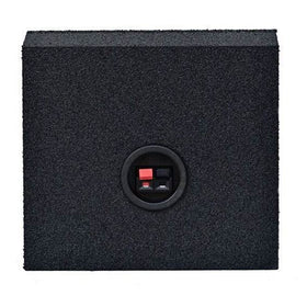 Q Power installed in trunk demonstrating space-saving placement and clarity