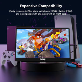 QQH non-touchscreen, no built-in battery, no wifi or Bluetooth.