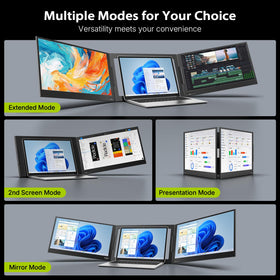 QQH stable desktop placement design prevents screen pressure on laptop