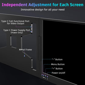 QQH Z80A aluminum alloy tri-screen emphasizes durability and premium feel.