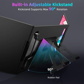 QQH Z80A ultra-slim profile showcases a portable multi-screen solution.