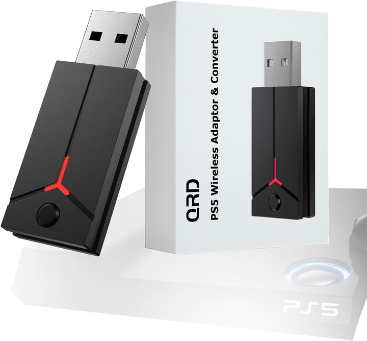 QRD front view of adapter showing compact design and seamless connectivity benefit