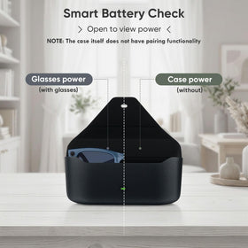 Qreach LED indicator illuminated in green showing remaining battery level at a glance