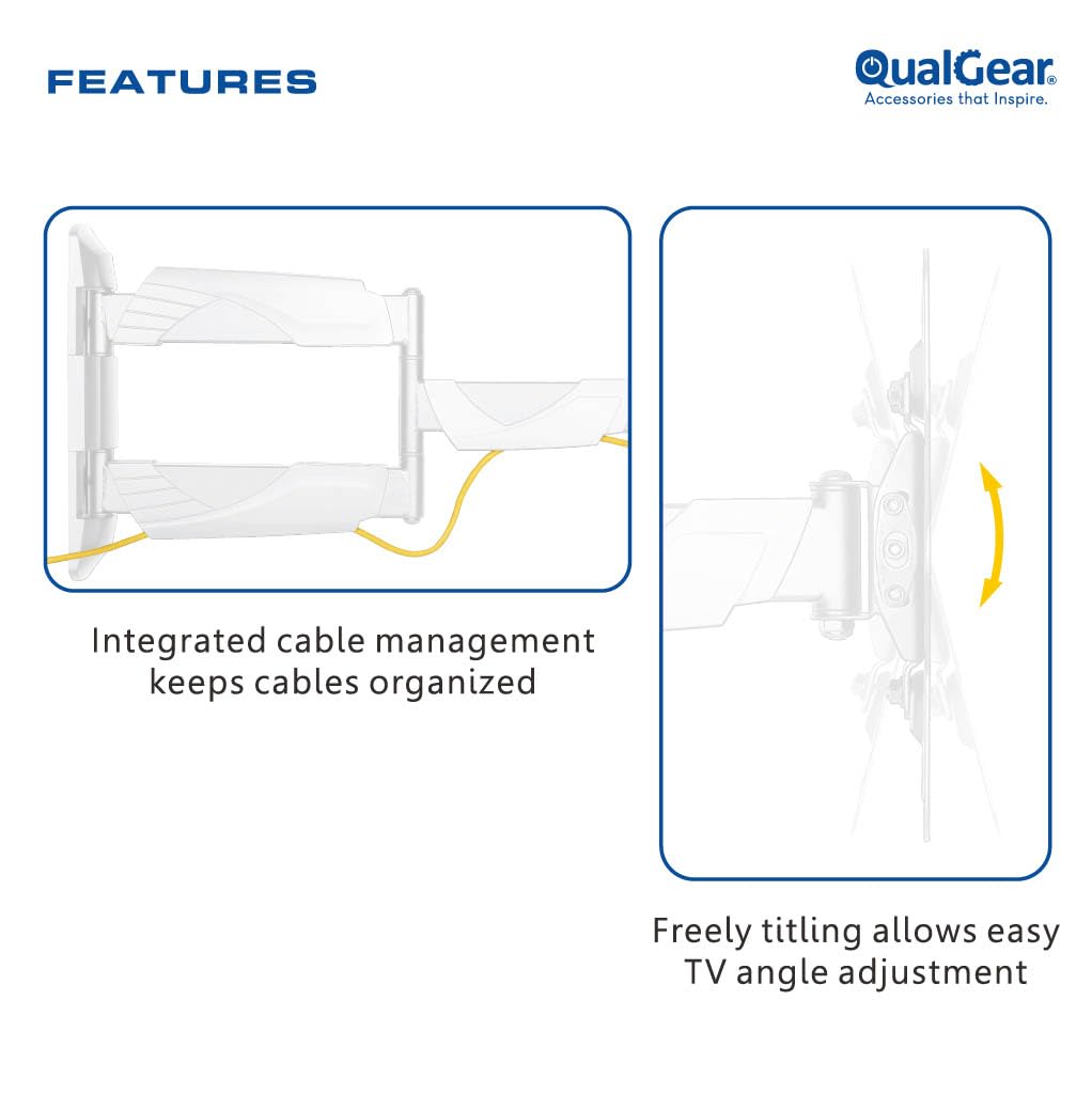 QualGear close-up of decorative cover concealing hardware for cleaner look