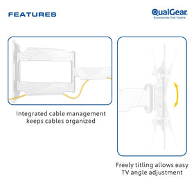 QualGear close-up of decorative cover concealing hardware for cleaner look