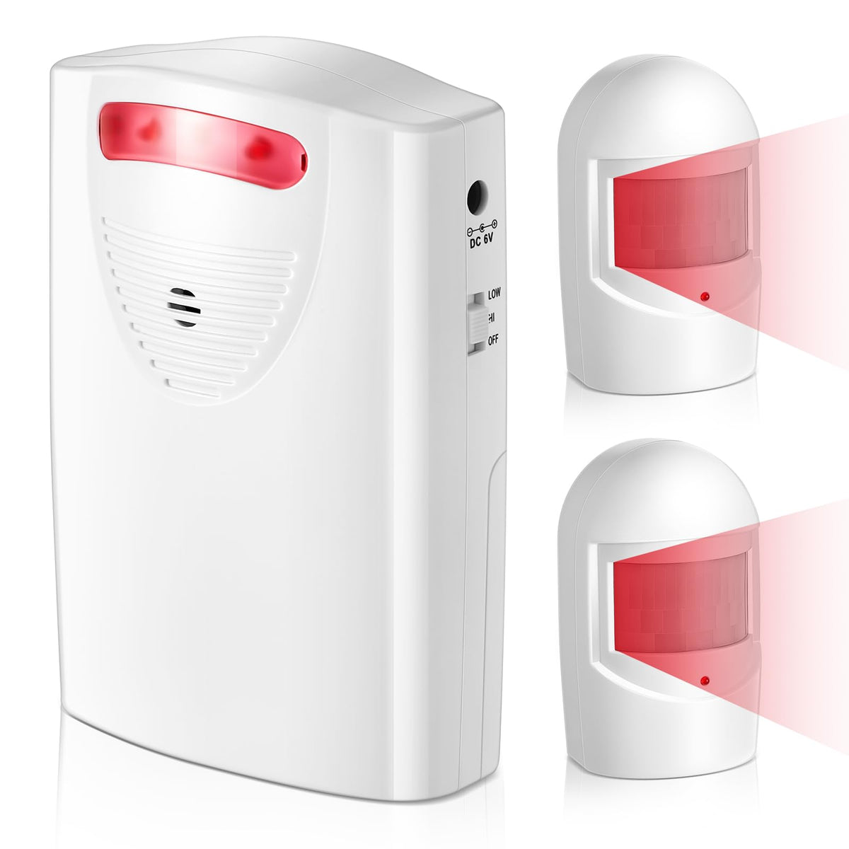 Qualirey driveway alarm receiver, central alert hub for quick notifications indoors.