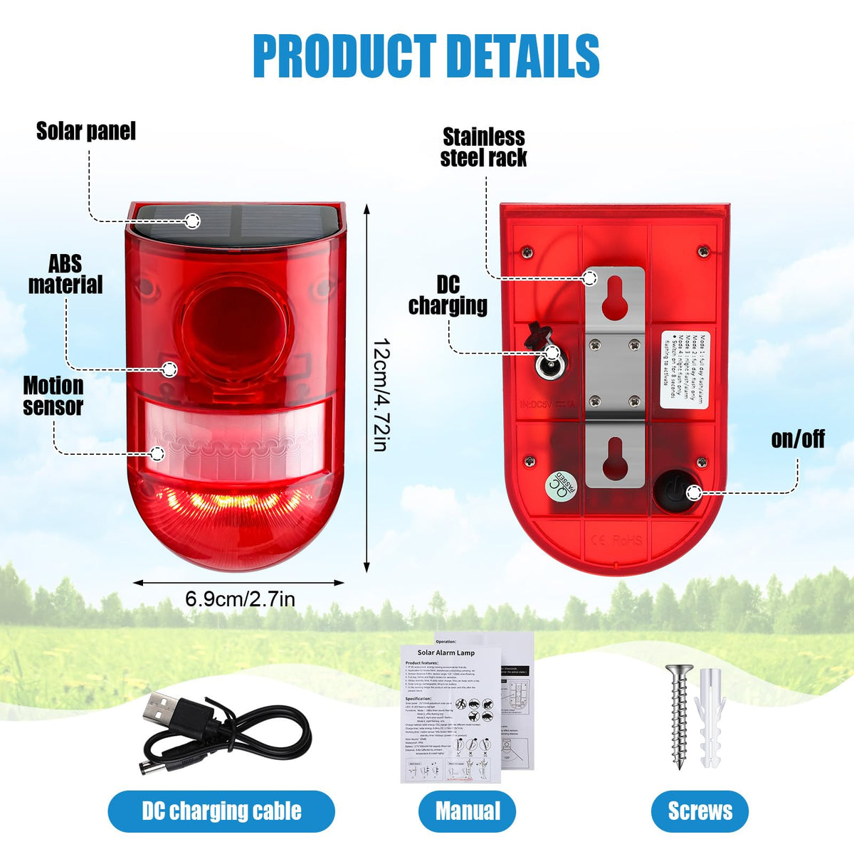 Qualirey unit mounted on outdoor wall providing easy installation security