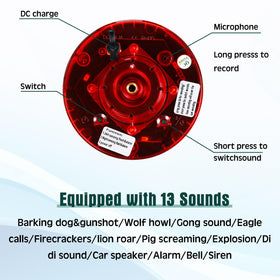 Qualirey recording mode interface showing customizable sound options.