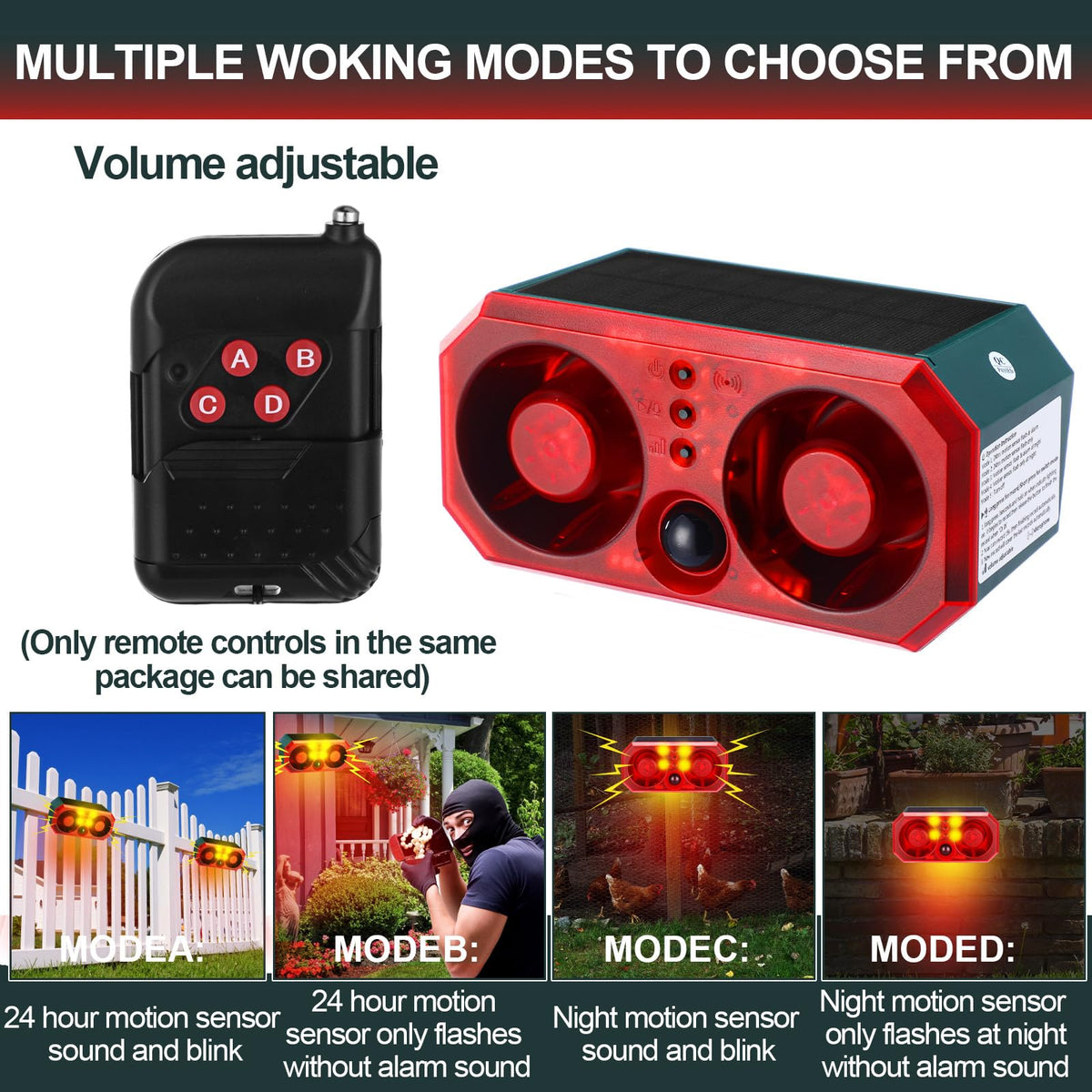 Qualirey remote and USB cable showing convenient control and charging benefit