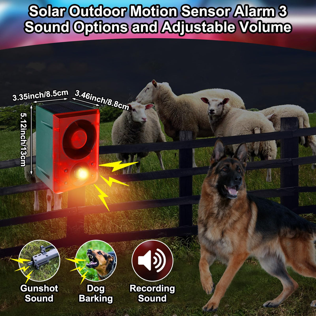 Qualirey USB charging back-up keeps the system powered on cloudy days.