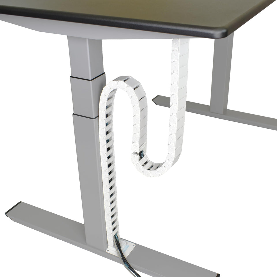 Quality Clever front packaging showing PivyCord-Vez and included parts for neat desks