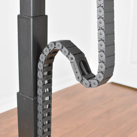 Quality Clever size comparison with USB and power cables showing roomy 1.2 x 0.6 inch opening