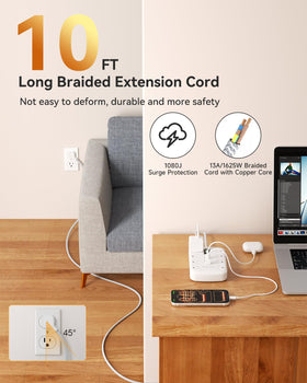 QuasarCheuk flat plug closeup fits flush to wall for space saving