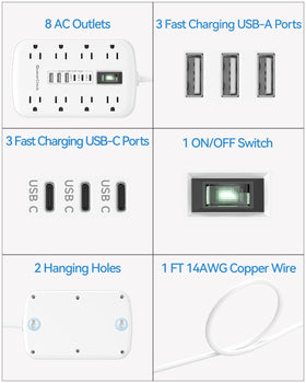 QuasarCheuk smart charging detects devices for faster USB charging.
