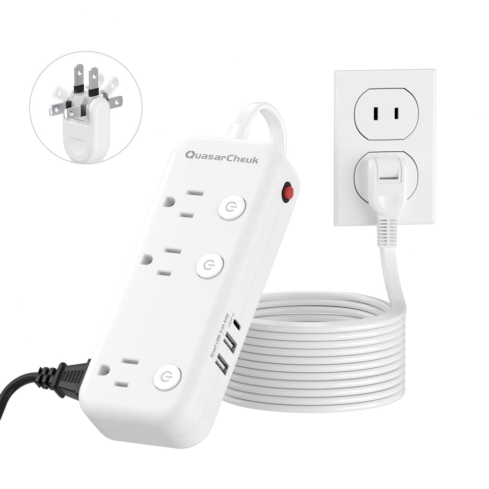 QuasarCheuk rotating plug behind furniture enables tight space access