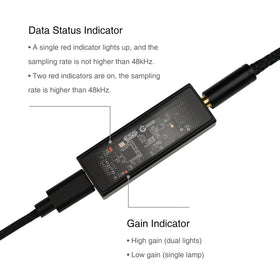 Questyle M12i carrying case for pocket-friendly travel listening.