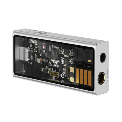 Questyle M15C front-view compact design for portable audio on the go