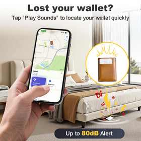 QUICKHORSE card placed inside a wallet showing discreet concealment benefit