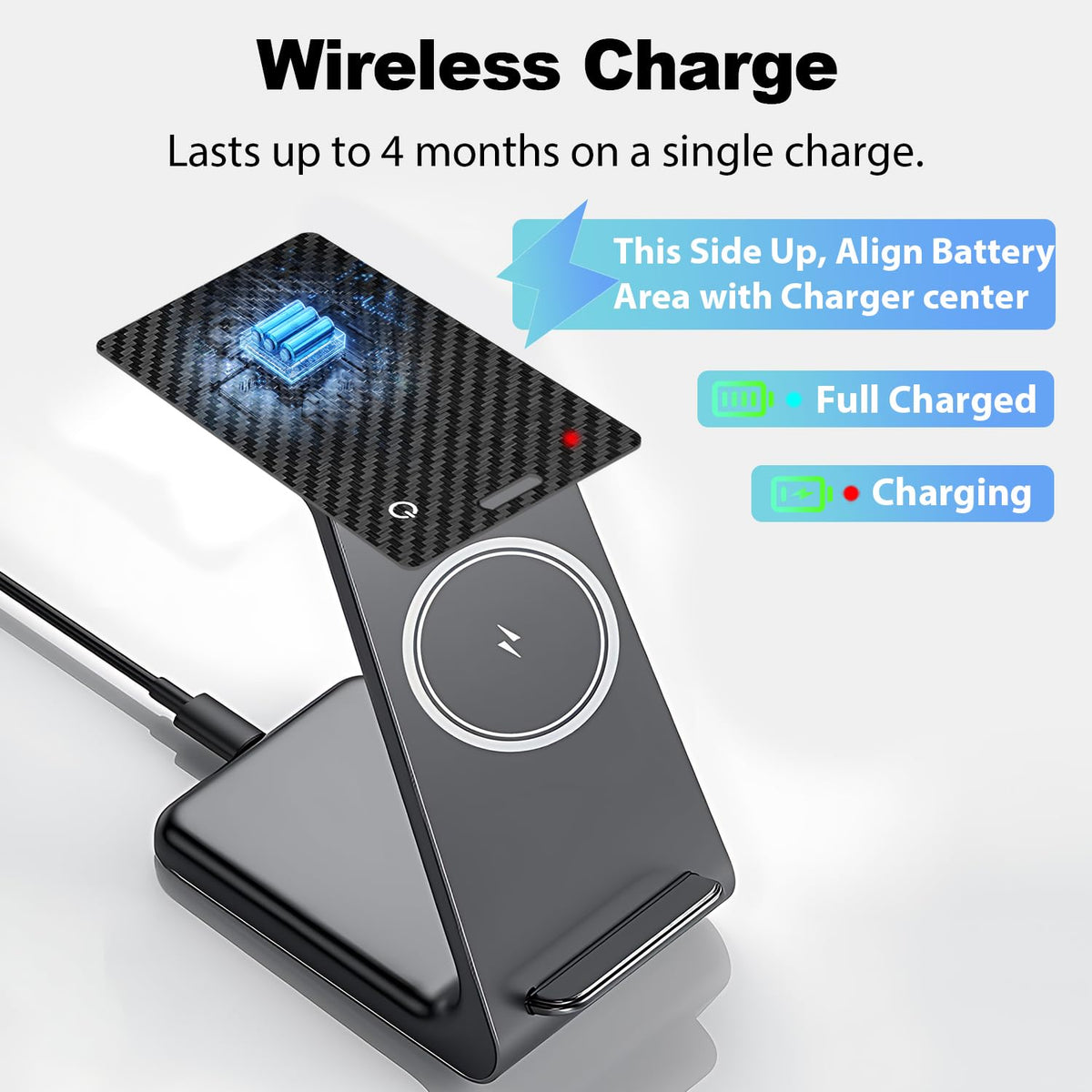 QUICKHORSE wallet tracker card IP68 waterproof and dustproof