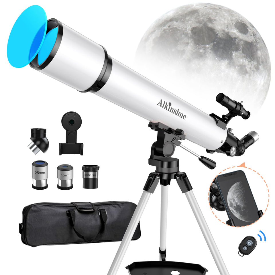 QW Telescope with 80mm aperture for bright, clear views