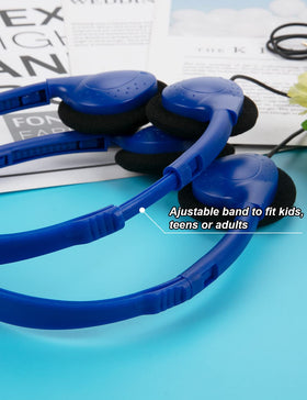 QWERDF adjustable headband ensures comfortable fit for long class sessions.