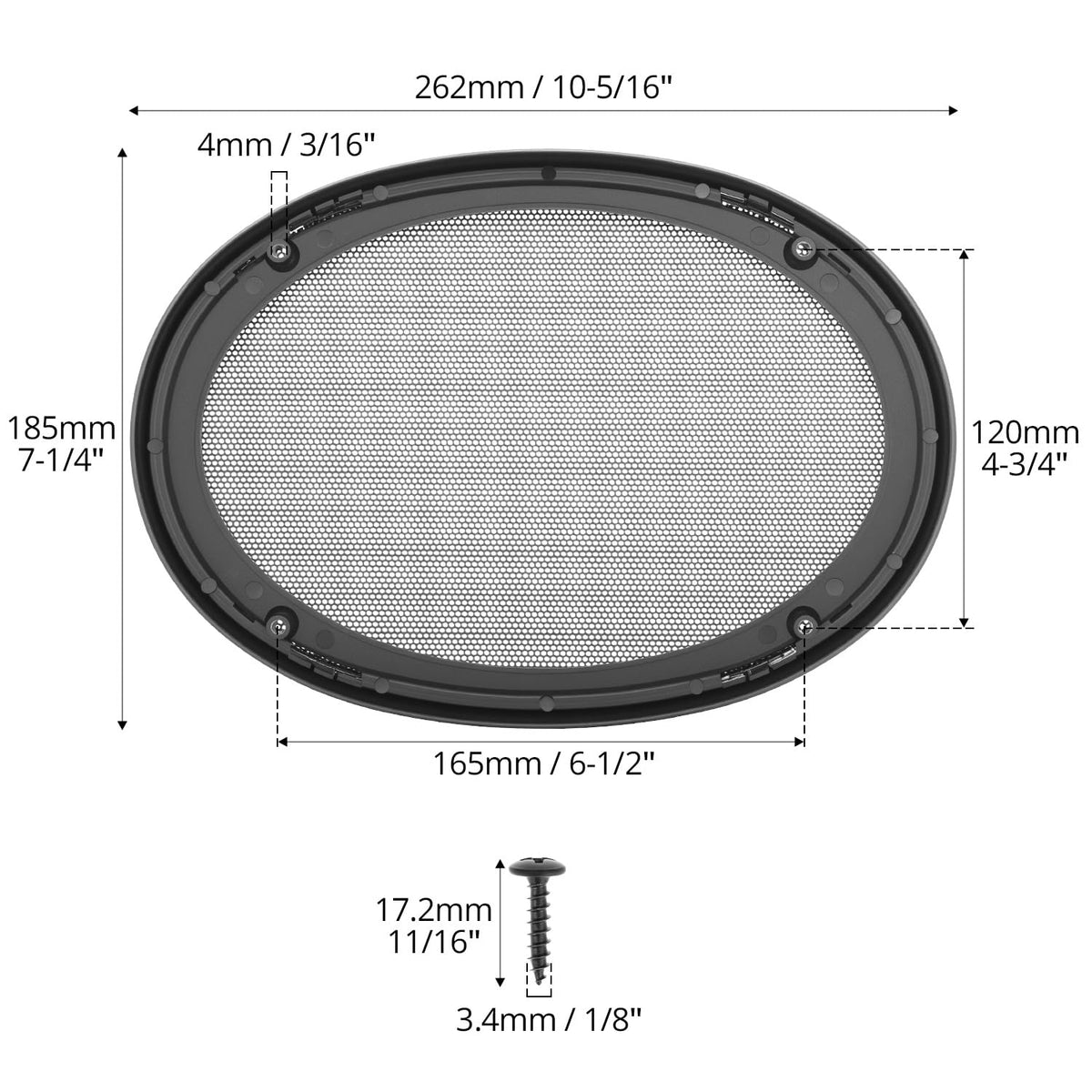 QWORK ABS frame profile emphasizing rigid impact resistance