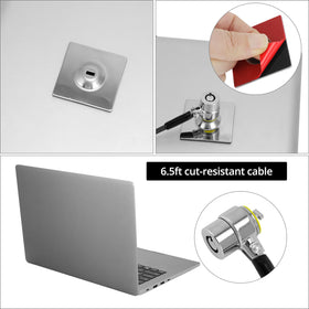 QWORK adhesive anchor plate used on non Kensington slots