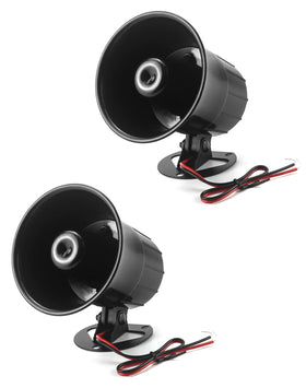 QWORK two-pack installed by front door showing paired coverage for security