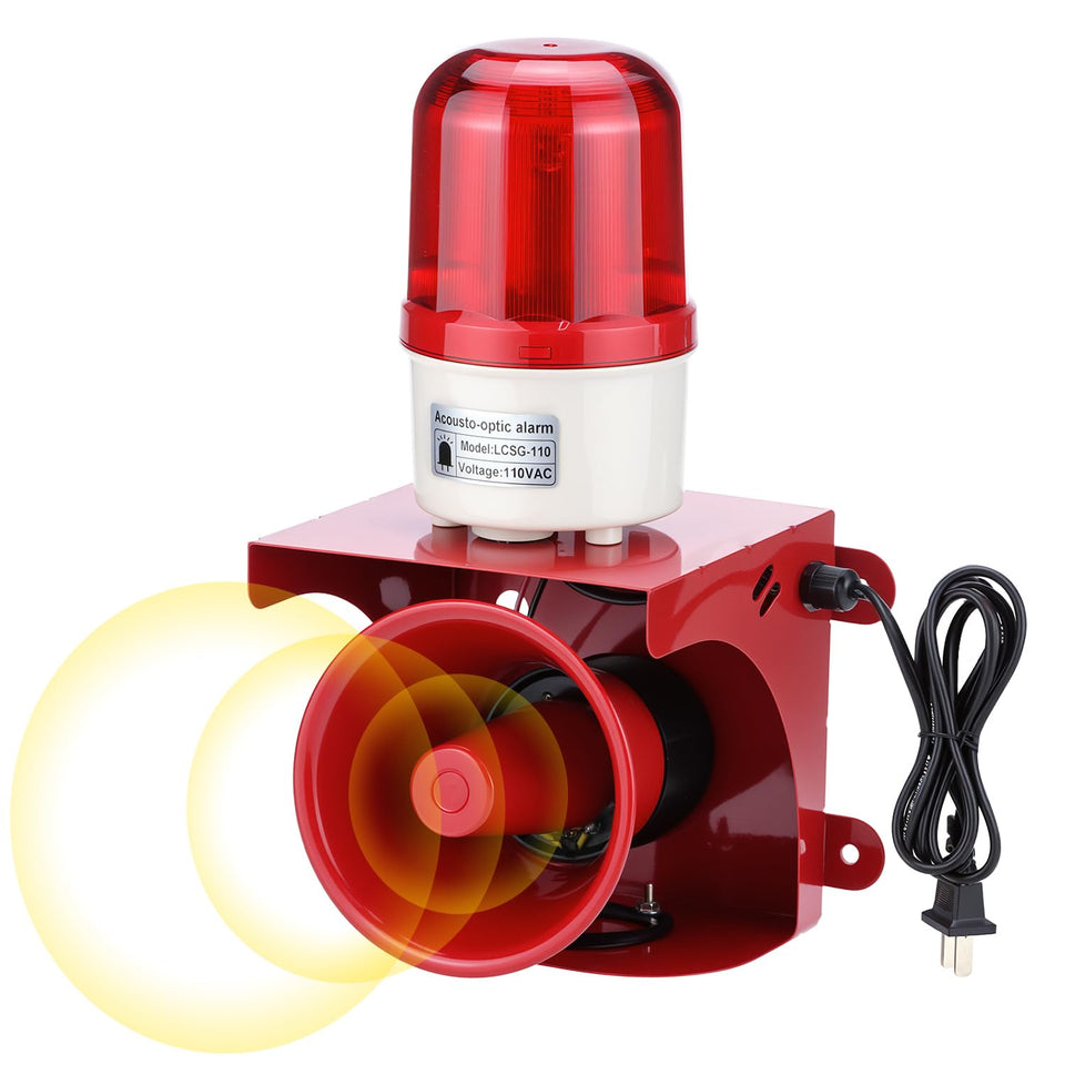 QWORK front view showing siren and strobe for clear hazard notification