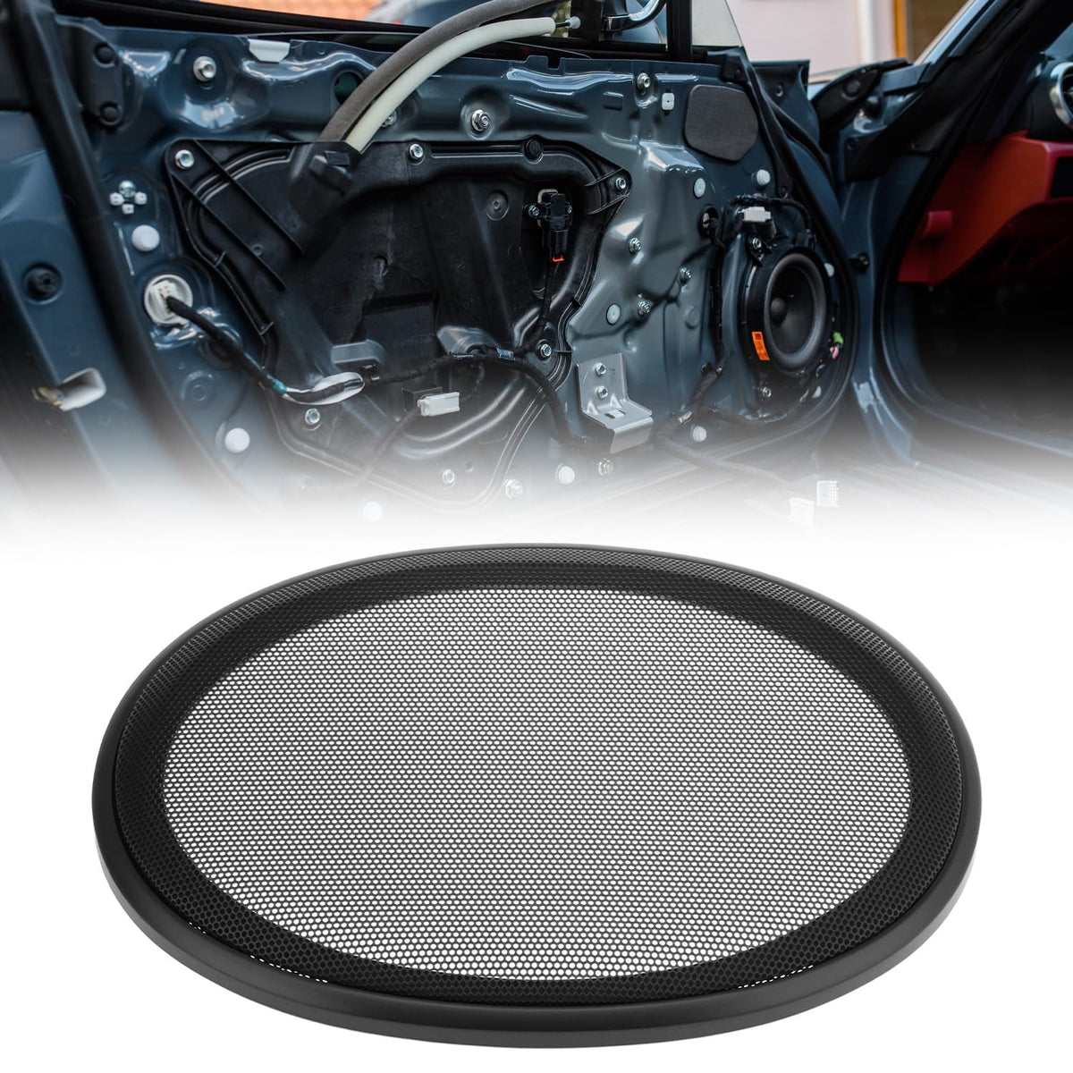 QWORK lifestyle image with pet-safe protection for speakers
