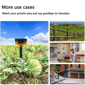 QXMH 360-degree motion detection for full coverage.