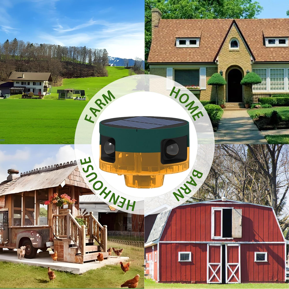 QXMH indoor-outdoor installation options for flexible placement.