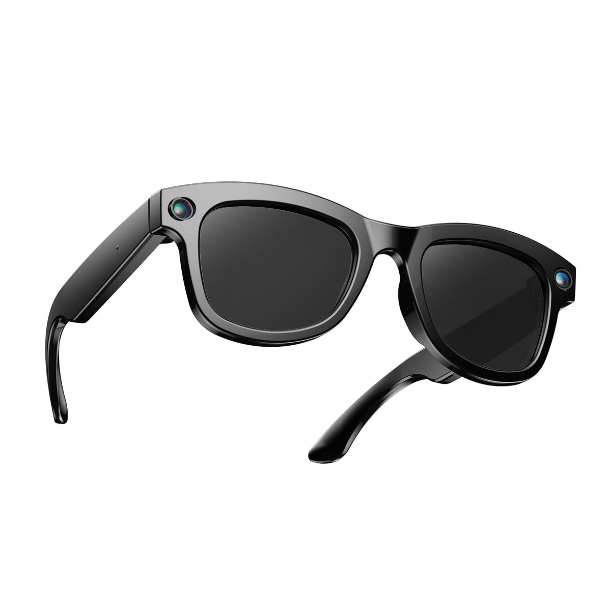 QxzPower M01Pro camera glasses capture 1080p first-person footage.
