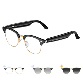 QxzPower UF-C8 Ultra photochromic lenses adapt to lighting, reducing indoor blue light exposure