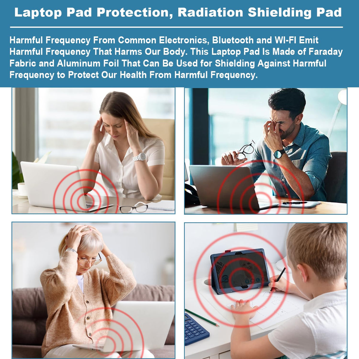 QYWOVPNBFCD portable emf protector pictured in a travel-ready setup