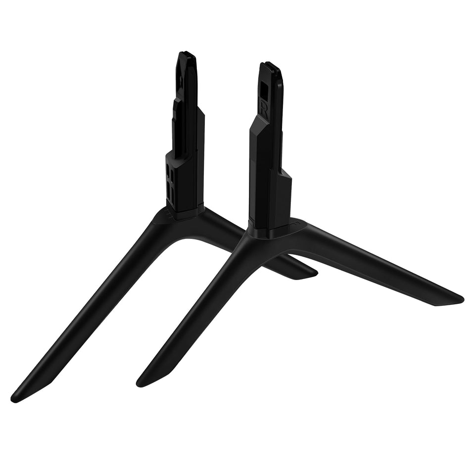 Qzanyee Life front view of TV legs packaging showing new replacement set