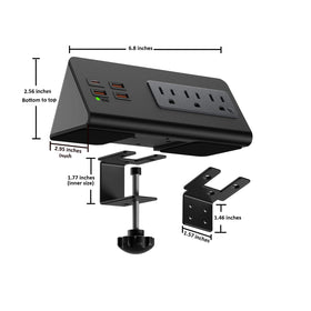 QZUKOY closeup of power and reset switch offering quick power control