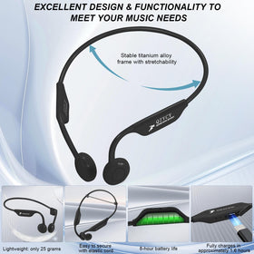 QZYCY 8-hour battery life supports long runs between charges.