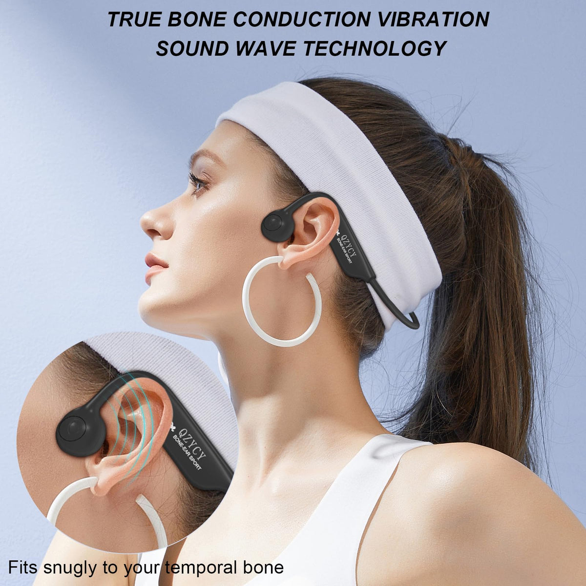 QZYCY titanium frame provides durable comfort during workouts.
