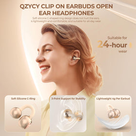 Lightweight 4g each earbud for comfortable all-day wear