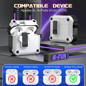 R-fun AirPods 4 case cleaning pen keeps earbuds clean and ready.