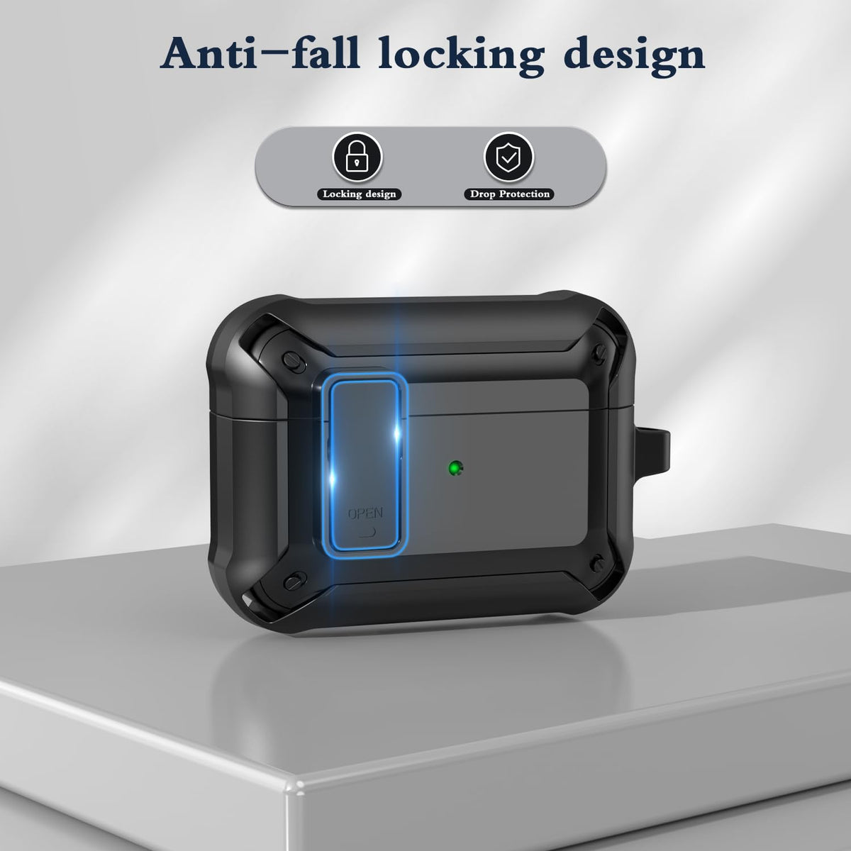 R-fun AirPods Pro 3 case delivering full drop protection for rugged daily use