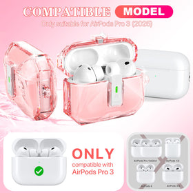 R-fun AirPods Pro 3 case with lock design adding secure protection during daily use
