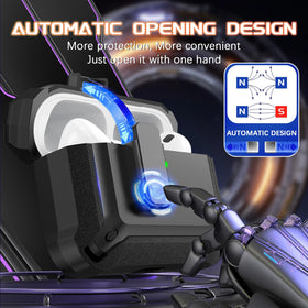Cleaning brush included with R-fun AirPods Pro 3 case for easy maintenance